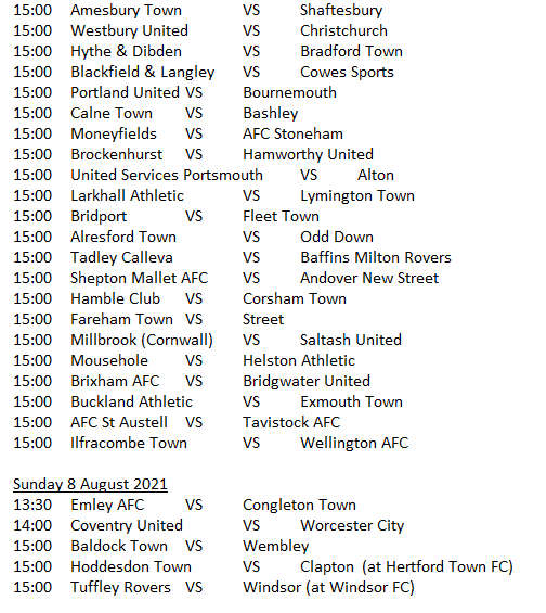 FA Cup qualifying begins this weekend with the Extra Preliminary Round.

There are 174 ties across 3 days.

If ties are level after 90 minutes, games will go to replays.

Winners will receive £1,125, loserswill receive £375.