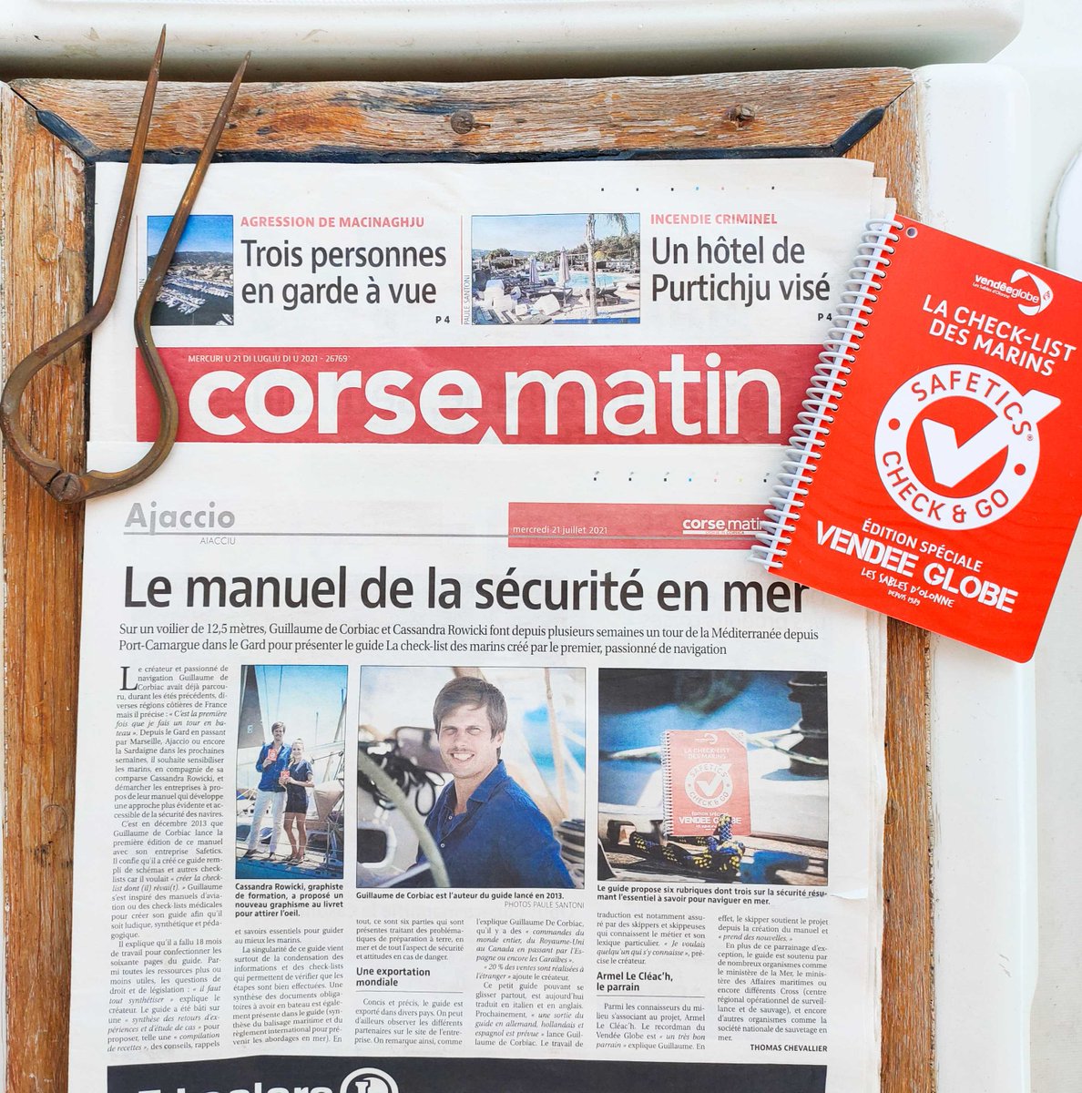 Safetics's tweet image. Merci à Corse Matin pour cet article 🌞

lnkd.in/es3Z2ief