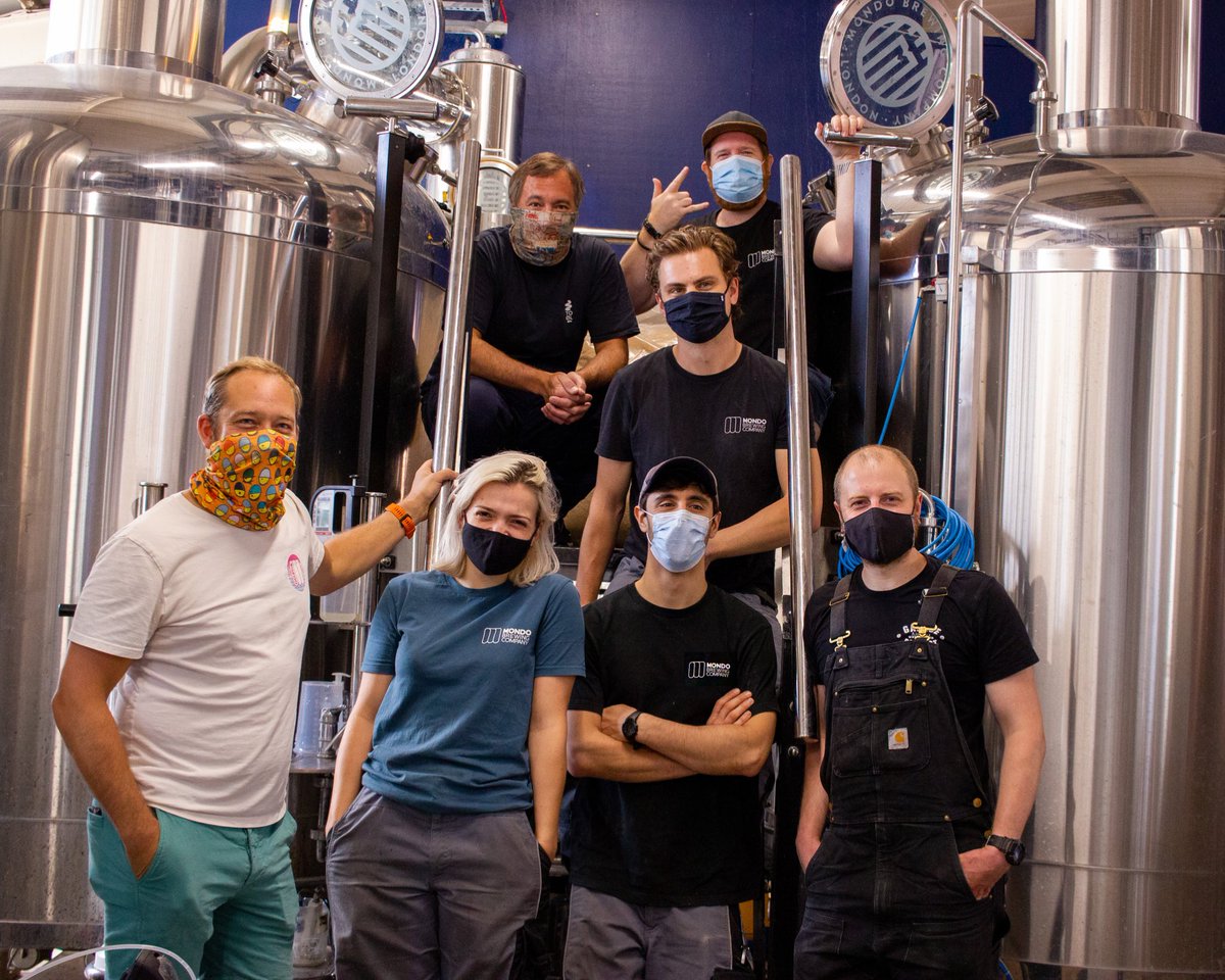 NEVER GIVEN. 

Joel from <a href="/40ftbrewery/">40FT Brewery</a> came down to sign our wall ahead of the release of Never Given DDH Pale Ale, our collaboration brew 🍻 First pour happening on Friday <a href="/40ftbrewery/">40FT Brewery</a> Who can say no to a new beer on a Dalston rooftop?!