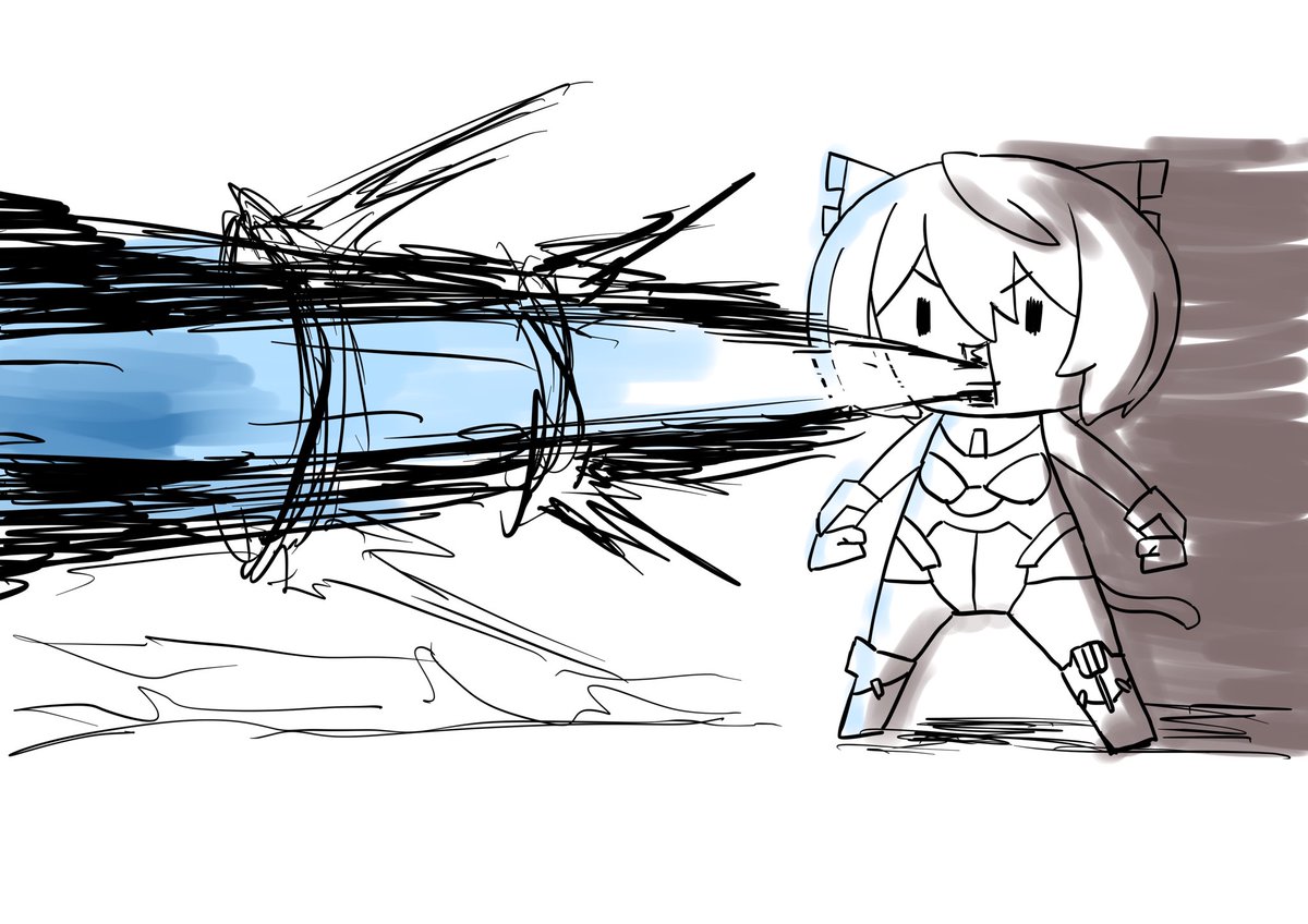 #デスクトップアーミー
シルフィー光線 