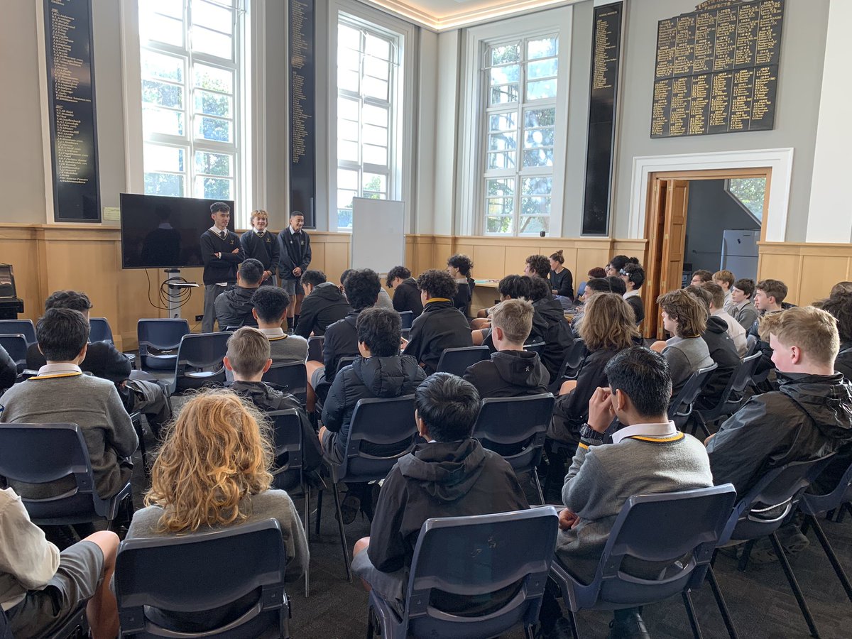 Three of our Level 2 Health students taking action to enhance the Hauora of our Pacifica students. A fantastic student led initiative that met goals set around identity, self worth and culture. #wellbeing