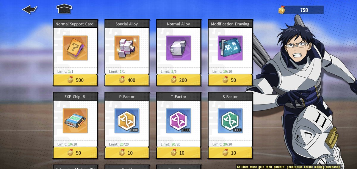 mha_tsh's tweet photo. Nouvel évent qui va vous permettre d'avoir pas mal de récompenses notamment des hc ! 
Il y a un shop et une quête limitée à ne pas négliger ! 

~N712 https://t.co/dbU4FmK6Xi