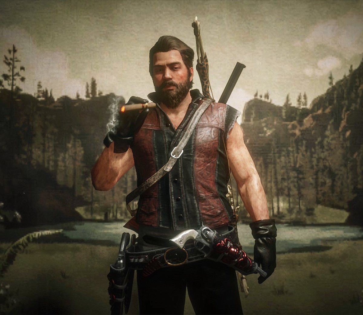 HeyItsMayor's tweet photo. 🤔"I Tried Being Reasonable, I Didn't Like it." -Clint Eastwood 🤔

#reddeadredemption2 #rdr2 #rockstargames #rdr2online #Mayor4Watoga #yeehaw #cowboystuff #somebodyumguy #rootinandtootin #cowboy #wildwest https://t.co/gWT9hg7Bw4