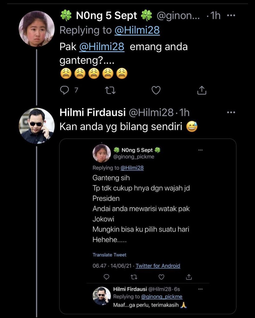 Buzzer yg satu ini memang spesialis ngelawak yaaa 🤣🤣🤣