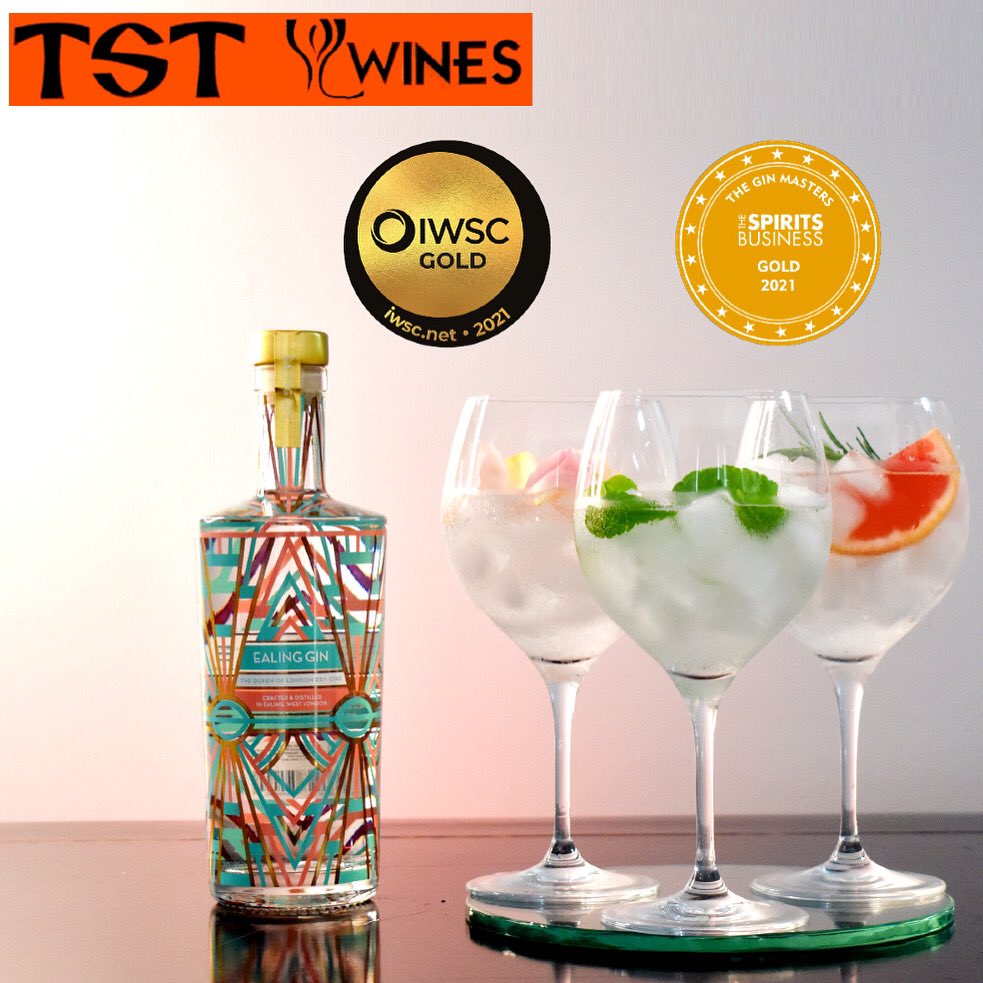 We'll be at TST Wines on South Ealing Road this Saturday showing off our award winning gin! Pop in to see us between 12.00 and 2.00pm for a little taster and a chat. See you there - cheers and chin chin!

#ealinggin #ealingdistillery