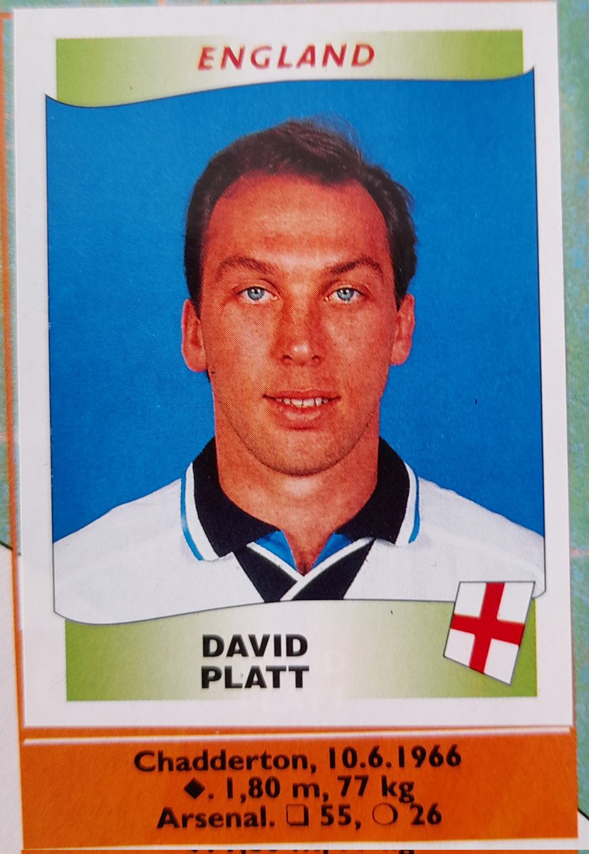Our midweek post from @Rallers82 takes a look at David Platt and the hopes of the #ThreeLions. astickersworth500words.blogspot.com/2021/08/47-dav… #England #englandvukraine #ENG #EURO2020 #euro2020final #WorldCup #goals #SerieA @Vincera90 @1990worldcup @TavernFootball @RothmansYears @80s90sfootball