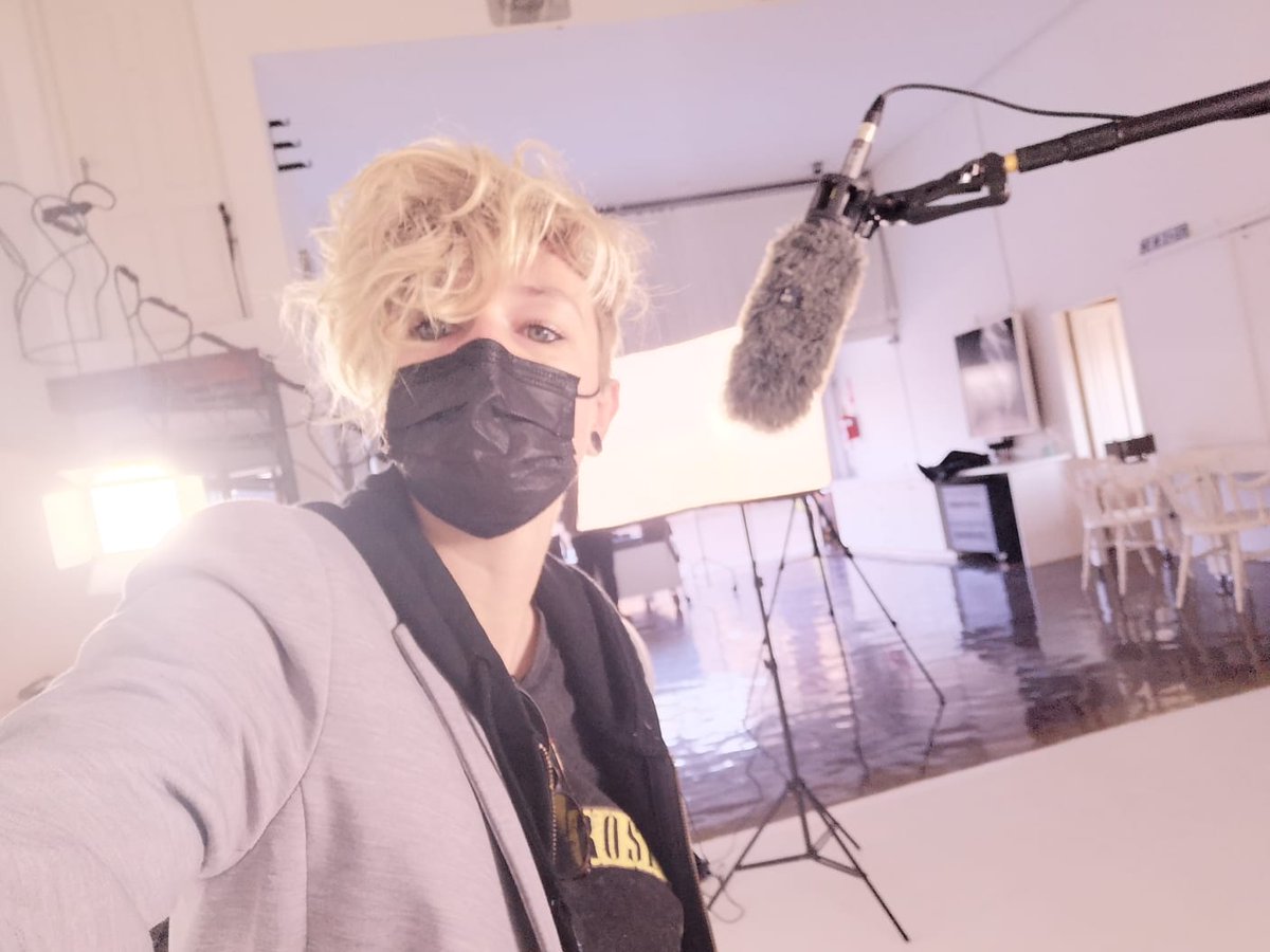 ModuTech_D's tweet image. On set shooting the Deviare graduates for Thetha digital in Sandton