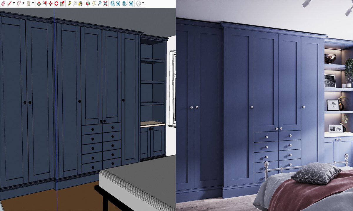 #SketchUp Saturday is almost here!  Had many enquiries about converting #SketchUp models to HD renders. Unsure of yr #SketchUp skills? E-m an old or new model &amp; we will do a free check for accuracy/compatibility. Plse hit share to get the word out! 👍cuillinridgedesign@gmail.com