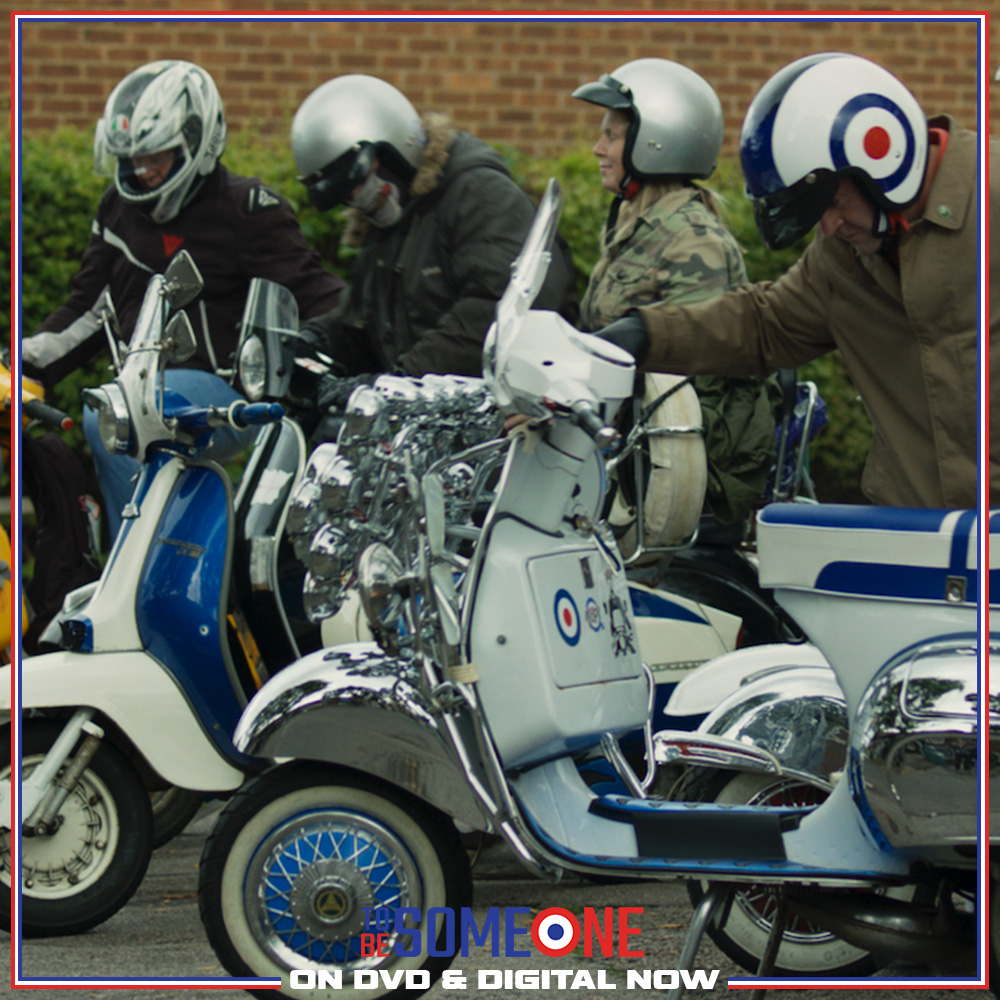 UKKaleidoscope's tweet photo. Fire up your scooters, #ToBeSomeone has driven onto DVD and digital 🛵 Get your copy now: https://t.co/2NJOAtMHQm https://t.co/4Gwpn5he6J