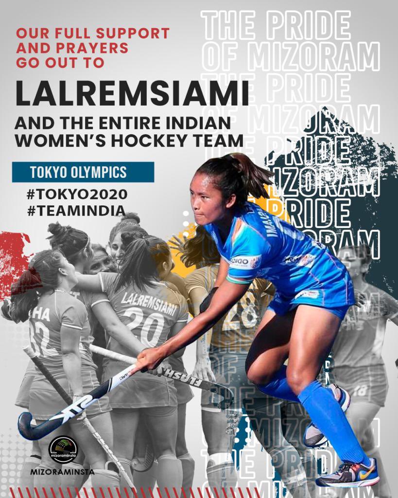 Wishing you the best for every step in your journey. Go and conquer your dreams. <a href="/Lalremsiami30/">Lalremsiami Hmarzote</a> 
#TEAMINDIA #Tokyo2020 #unitedNEIndia #prideofmizoram