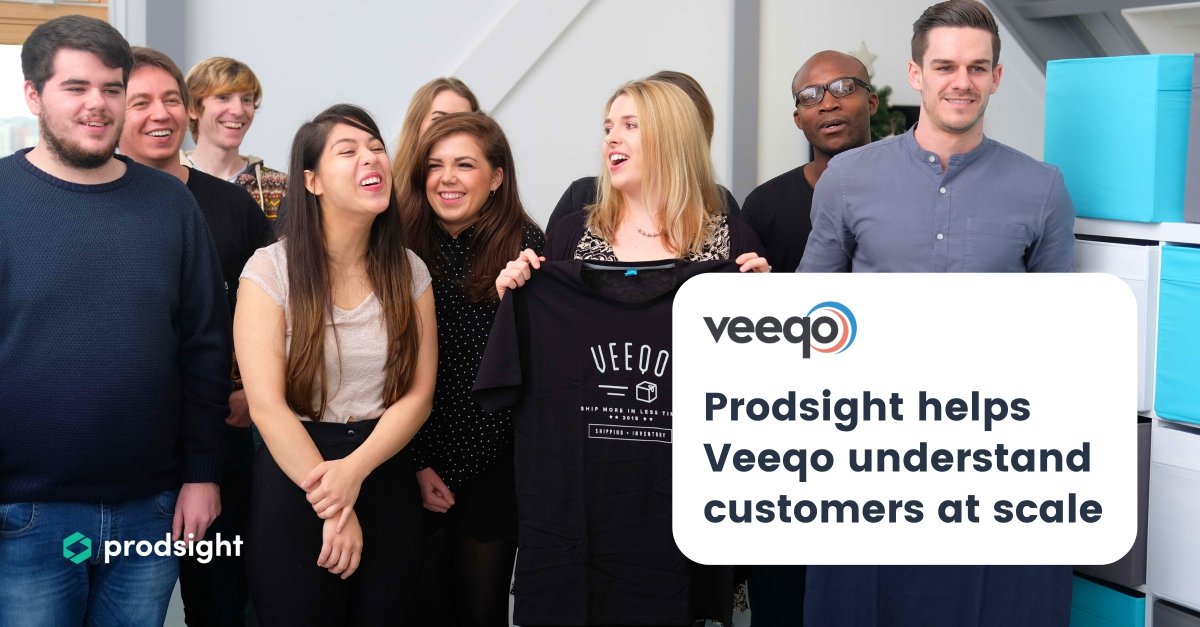 “We hear from larger or highly engaged customers again and again, but we don’t see a lot of what the silent majority is doing.”

Learn how <a href="/Veeqo/">Veeqo</a> leverage Prodsight AI to hear the voice of their customers.

on.prodsight.ai/3xsi0qu

#cx #voc