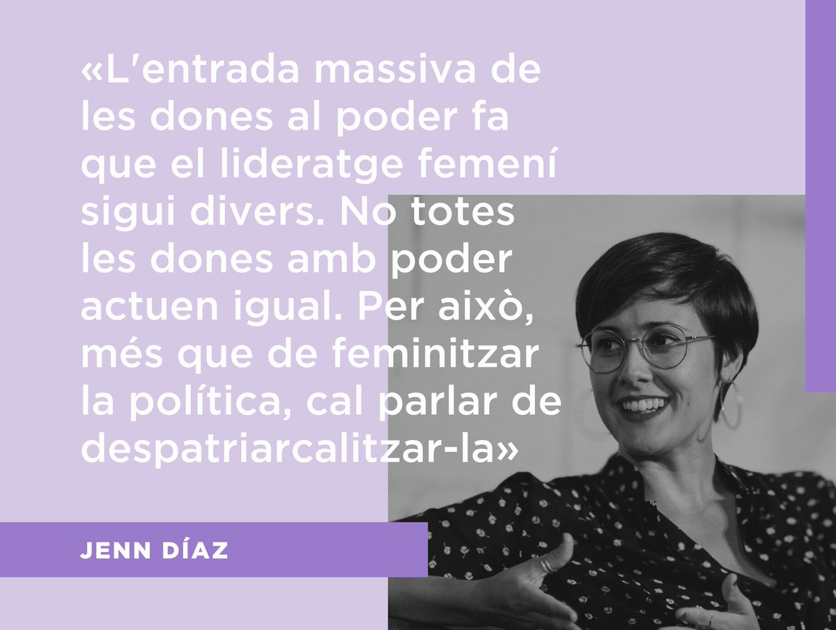arallibres's tweet photo. ✊ Avui recuperem aquesta cita d'una entrevista a @jnndiazz a @elpuntavui on parlen de #DonaIPoder, el seu llibre que és també una crida col·lectiva a les dones perquè ocupin, d'una vegada per totes, els llocs de poder que tradicionalment se'ls han vetat.
https://t.co/rguc8L0Onv https://t.co/9QCmW7Xw40