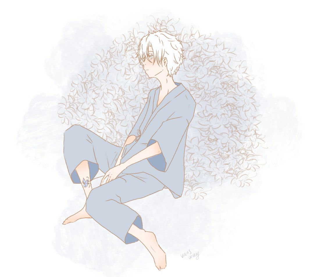 VikusWinny's tweet photo. my albino boy with a sick heart.
sitting and waiting for his father
#anime #AnimeArt #illustraion #ArtistOnTwitter #artwork #日本  #アニメ https://t.co/A2e5R0Iy63