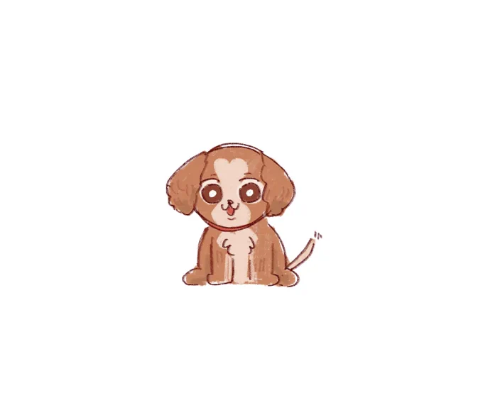 วาดหมาตัวเองครั้งแรก 