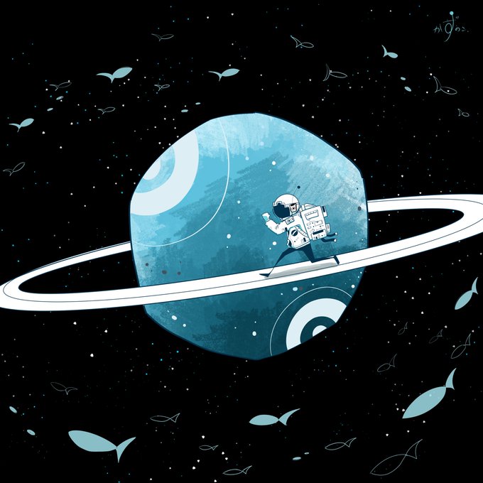 「宇宙飛行士 惑星」のTwitter画像/イラスト(新着)｜4ページ目