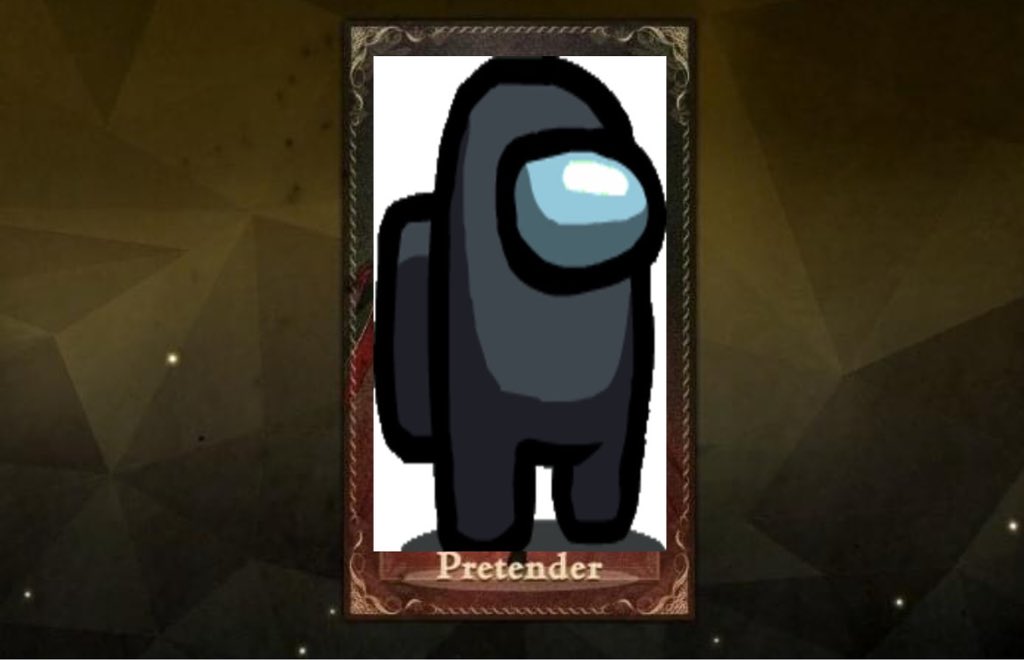 hkacgmemes's tweet photo. Pretender—> imposter—> sus—> AMOGUS https://t.co/QiKugkxP2h