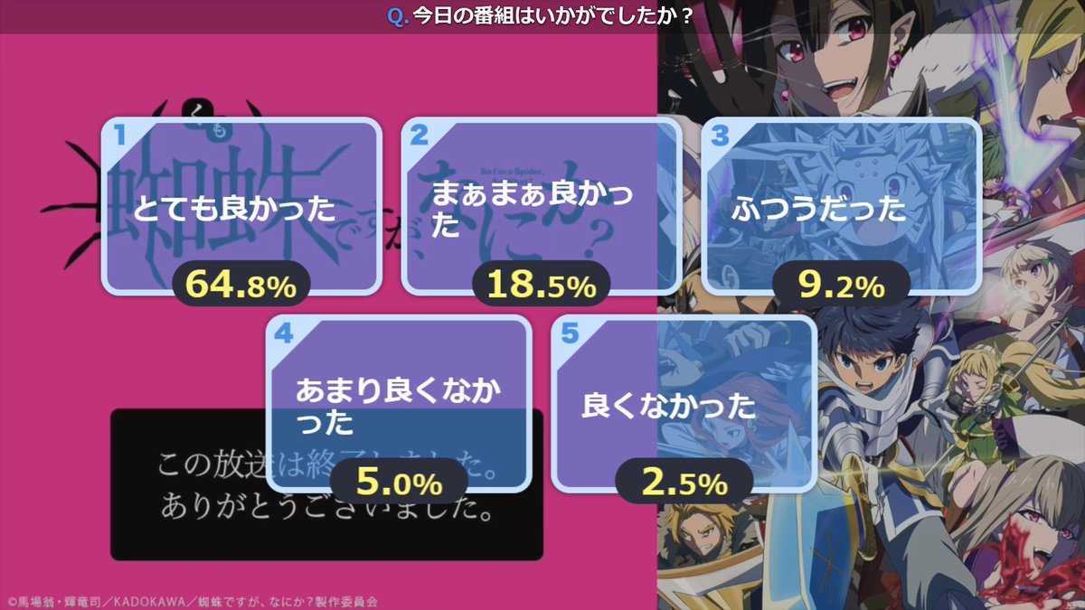 蜘蛛ですが のtwitterリアルタイム検索結果 Meyou ミーユー 蜘蛛ですが のtwitterリアルタイム検索結果 Meyou ミーユー