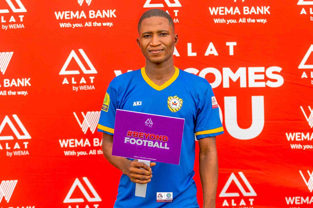 SociaLigaFL's tweet photo. "He's the only one I can see that's better than me."
This @atlantic_bfc & #LigaSFL star #Sulaimon says there is only one Nigerian dead-ball specialist better than him.
Read more: https://t.co/uixPxqsti9
#ATL96C #MoreThanAGame #Featured https://t.co/SQCppxlN9h