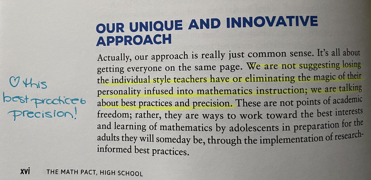 ❤️this! “Best practice and precision!” #themathpact #WeAreETSB