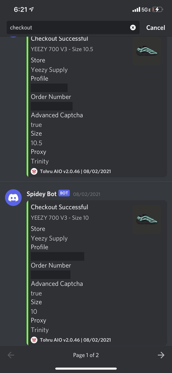 scarbeezee's tweet image. First Yeezy Day and it was exhausting 😩😂

Bot: @TohruAIO_ always come through for me
Proxies: @TrinityProxies been strong on YS
Server: @HyperKVM very underrated!!!
Cookgroups: @gumpboyfnf and @ChopsAndClips ALWAYS HOLDING IT DOWN‼️ 

Some unlogged and hella fraud declines 😩😩