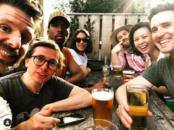 Off to <a href="/WildernessHQ/">Wilderness</a> this weekend to do some improv comedy with <a href="/BattleActs/">BattleActs!</a>. Say hi, if you're coming along! We'll be the ones looking absolutely FINE with socialising and not AT ALL weird about being in large crowds again. 🙃