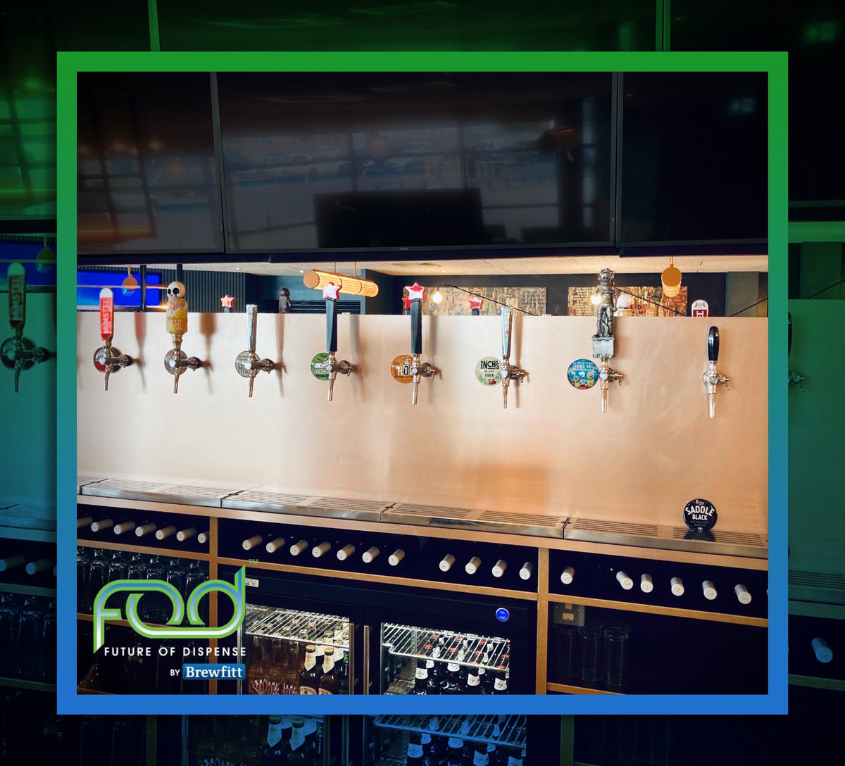Brewfitt's tweet photo. The Ricoh arena now has FOD! The finishing touches include a tap wall with some incredible beers; all of which are perfectly cooled by our state of the art CoolTube and 2flow products. 

_____
#craftbeer #beer #brewery #brewingbeer #breweries #restaurant #hospitality #keykeg https://t.co/kXmnsnftfK