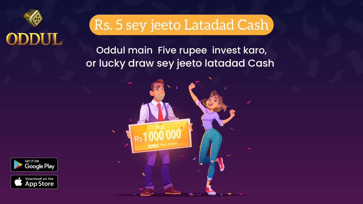 OddulOfficial's tweet photo. Purchase only a single ticket and win a lot of gems through Luckydraw. So, don't miss a chance to install the O-Portal, purchase a ticket, and win Luckydraw.😍
Link is here: https://t.co/66cZrVKCHr
#oddul #oportal #aportal #luckydraw #ticket #prizes #muqab #entertainment #luddo https://t.co/qIibmOlzYa