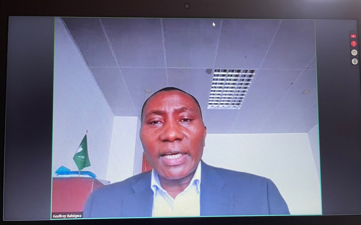 NMISouthAfrica's tweet photo. [On #foodsatey controls within the #AfCTA] Mr Godfrey Bahiigwa said “70% of Africa trade is agriculture and food processing. The AU is pursuing a setup of Africa food safety agency to prevent duplication and improve efficiency”, he said. #afsw2021 https://t.co/dZkFNnMiwZ