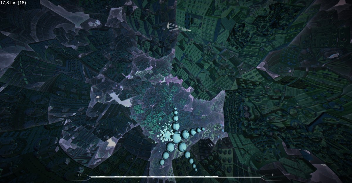 Robotheart_Lab's tweet photo. - Fractal Labs Adventures -
oops you lost your left arm in a battle. ๐ฌ๐ค
#madewithunity #atmospheric #procedural #generative #3dfractal #mandelbox #robotheartlab #fractals #indiedev #indiegame #creativecoding #raymarching https://t.co/j62U0ppwUm