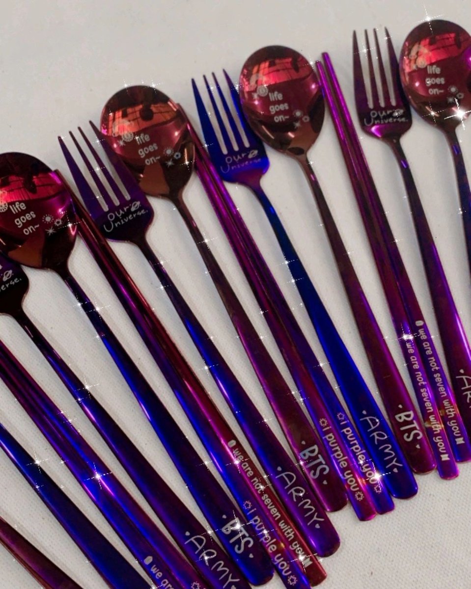 fairiesbundleph's tweet photo. BTS CUTLERY SET BATCH 2 #PixieDustPhGo 

DOP : AUG 20
PRICE : 425 + LSF 

~  2 WEEKS PRODUCTION~

https://t.co/tBdmzzK7HL https://t.co/nbREJe8ucz