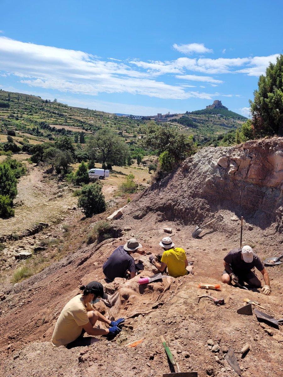 L'equip de la UNED en la nova campanya d'excavació en el jaciment Mas de Romeu