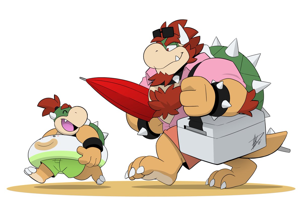 Bowser’s Day Off #BowserDay2021.
