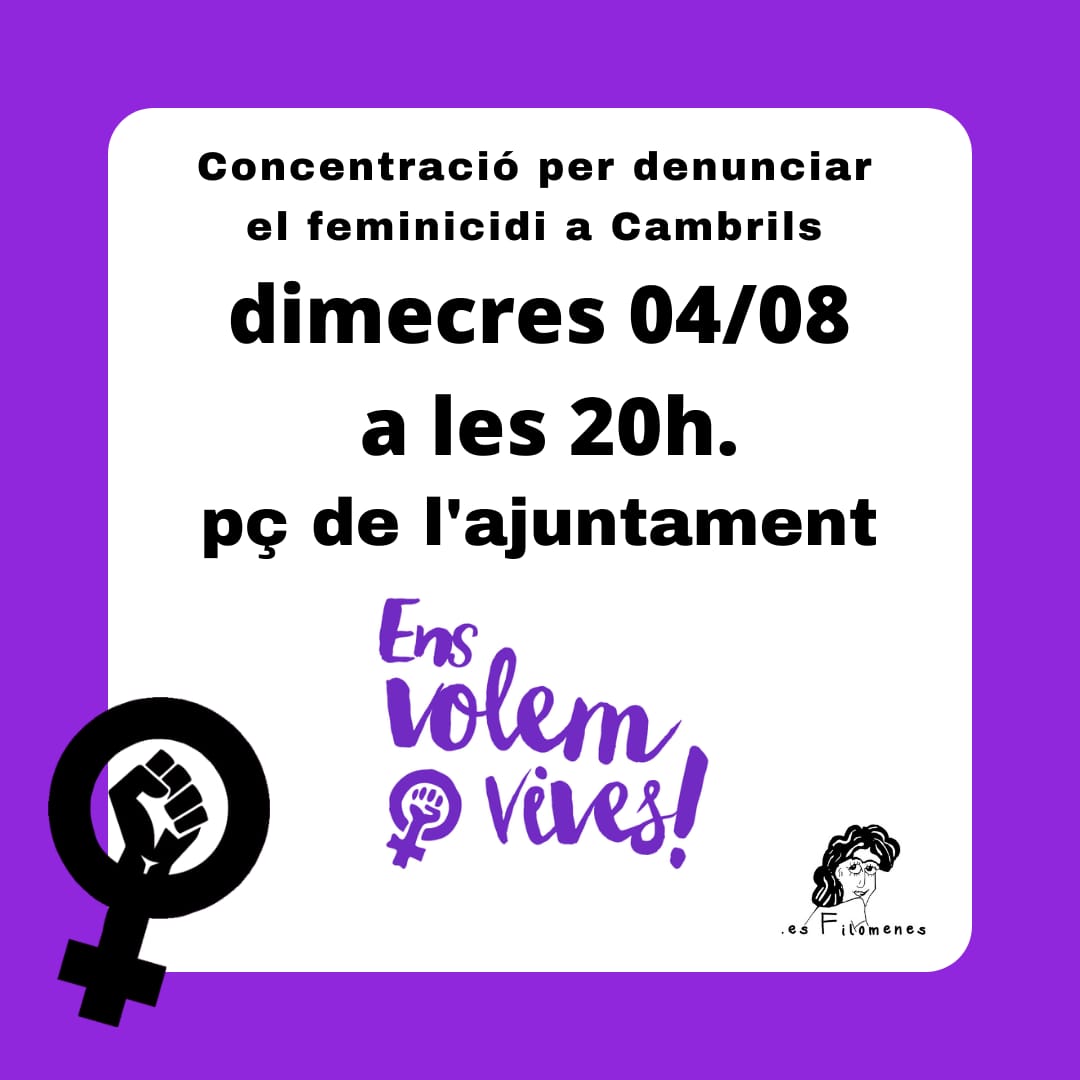 Ivan_Sanz_'s tweet photo. Això és insuportable!
L'horror de la violència masclista ha de ser desnonat de les nostres vides, no podem acostumar-nos a ell.
Miserables assassins i miserables els qui neguen aquesta violència.
#NiUnaMenos https://t.co/LkuinWxWrn
