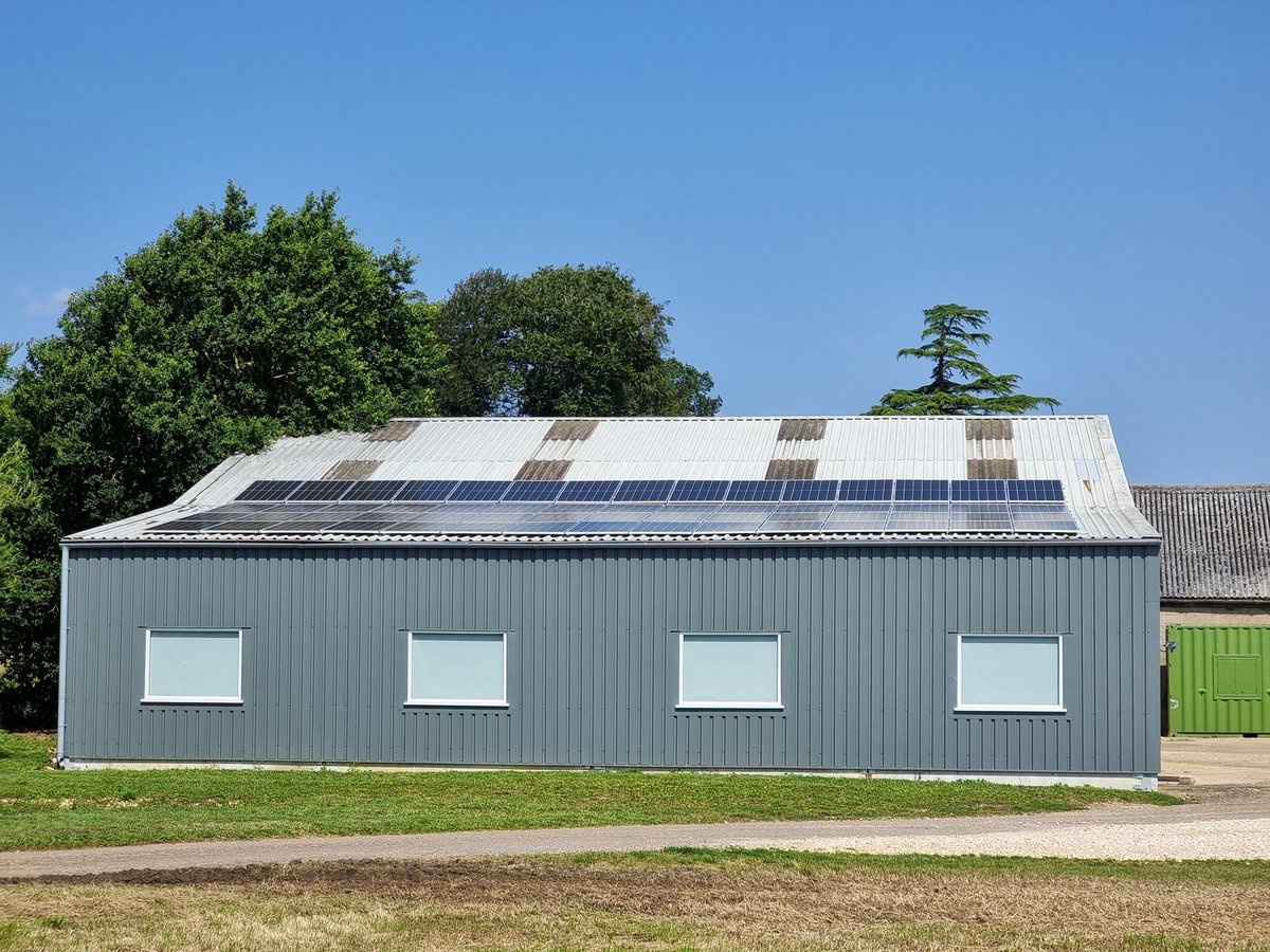 Our #crickets are now dried using #solar power! On a sunny day like today all the power we use in the kitchen, including storing frozen crickets, comes from renewable solar 🌞🦗🥳