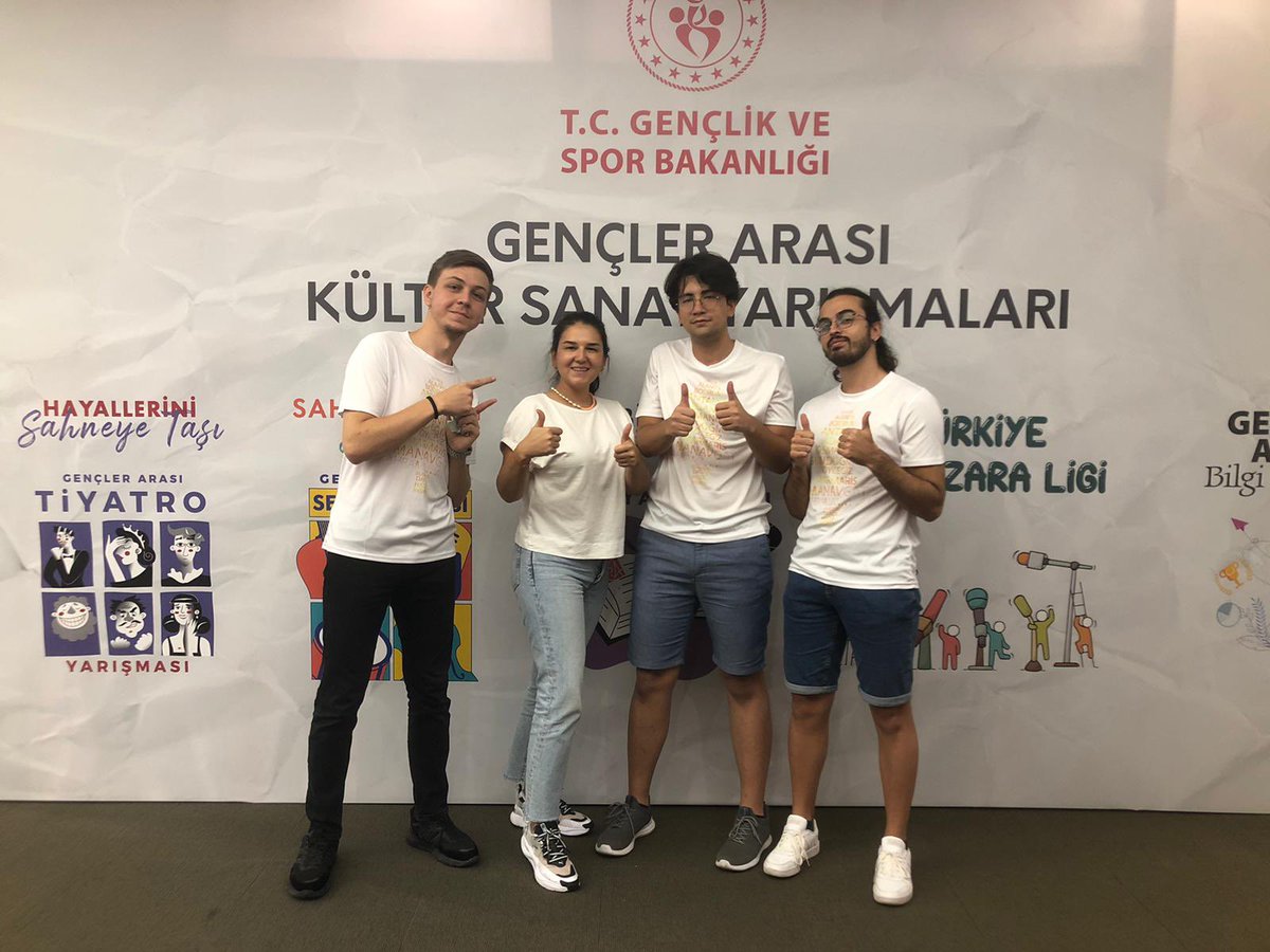 Veeeeee beklenen sonuç geldi!

Isparta Gençlik Merkezi TRUADİS takımı #GençlerArasıBilgiYarışması Türkiye Şampiyonu👏🏻🏆

#KültürSanatYarışmaları  #GençliğineGüven @kasapoglu @gencliksporbak