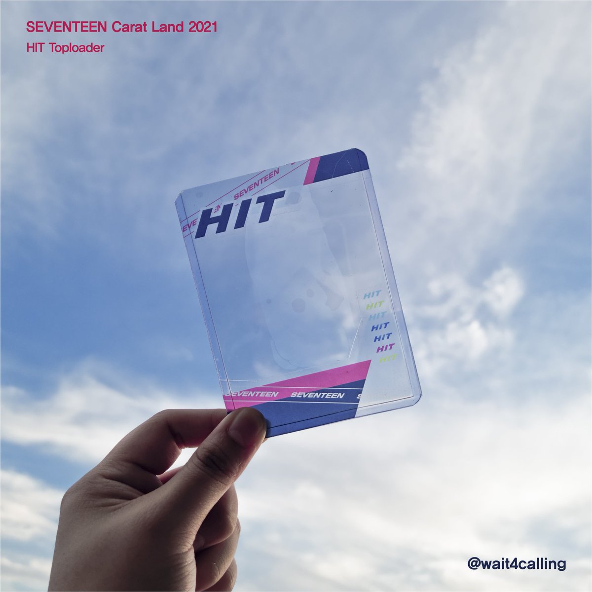 wait4calling's tweet photo. 💖2021 캐럿랜드 기념 HIT 탑로더 무료나눔💙

▫️이번 캐럿랜드에서 HIT무대가 있길 바라는 HIT처돌이의 염원을 담아 RT추첨을 통해 2분께 HIT 컨셉 탑로더 무료나눔을 진행합니다
▫️사진보다 실물이 반투명할 수 있습니다

#세븐틴 #SEVENTEEN #캐럿랜드 #CARATLAND https://t.co/DNTIAHUFNR