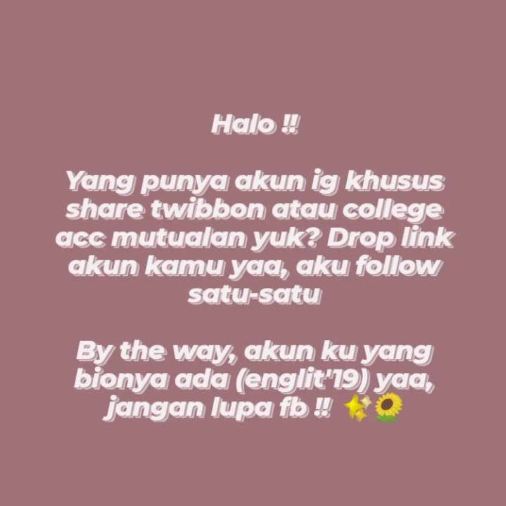 CEK PINNED! tweet media