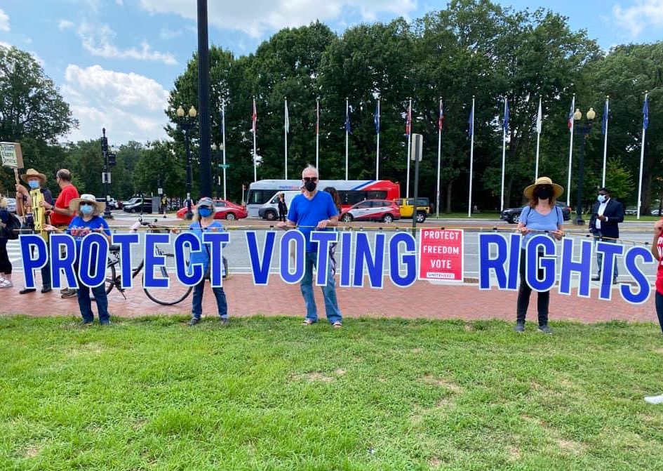 KremlinAnnex's tweet photo. Thank you, @BlueActionRes!  

The #KremlinAnnex spirit lives on…yesterday at Rev Barber’s rally for voting rights. ✌️ https://t.co/Qf6Sv7nRhd