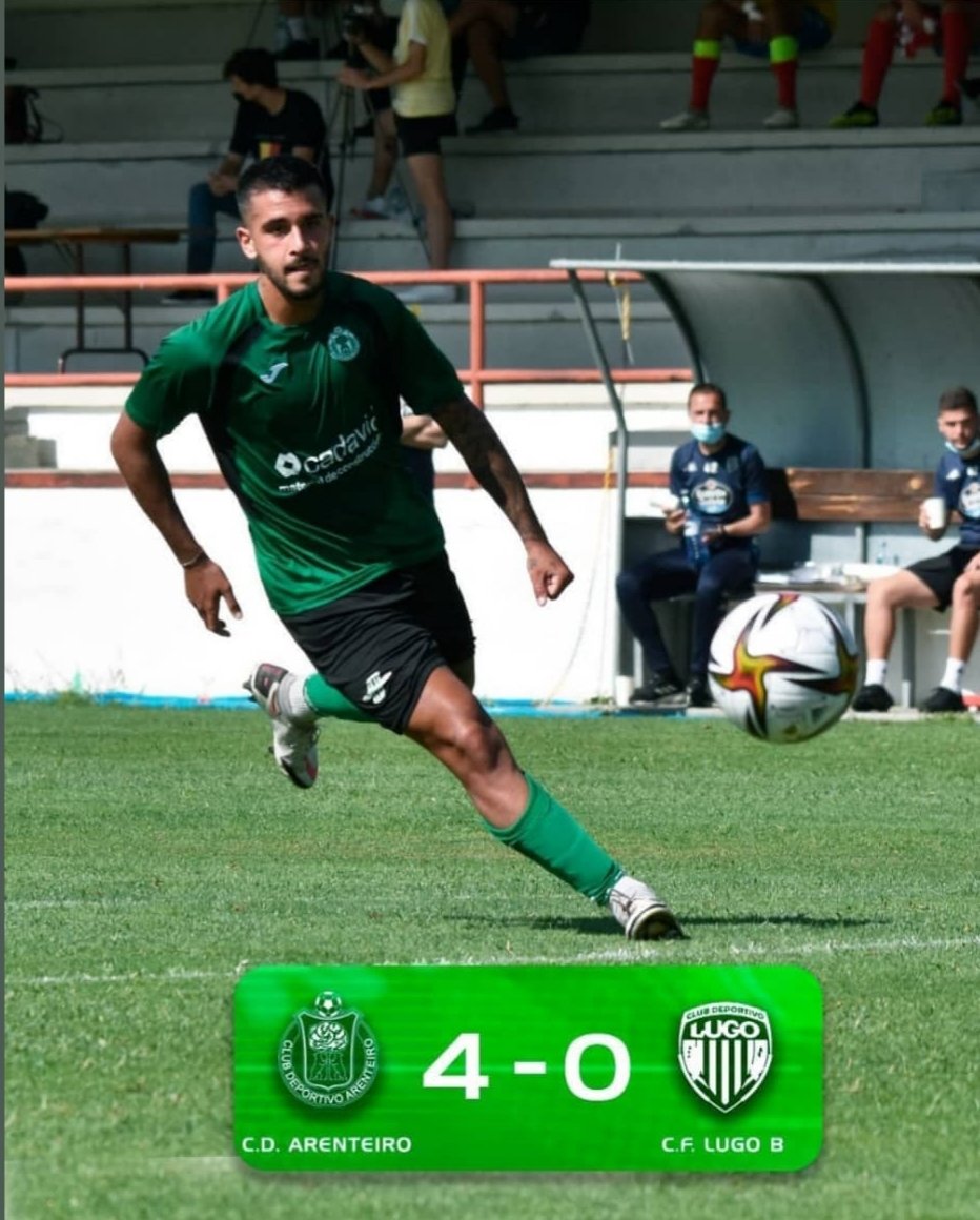 infutbolgalicia's tweet photo. 🏟 FINAL | Amistoso.#Pretemporada21
🏟 @CD_Arenteiro 4-0 @CDLugo_FB
-@adricastro09 ⚽️
-#Joseca ⚽️
-@alexfdezb ⚽️
-@alassaner9 ⚽️
📷 Arenteiro https://t.co/BG2ZaRtauV