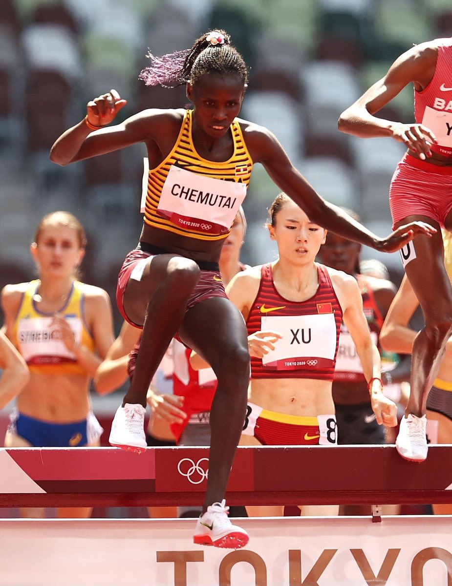 POATVUganda's tweet photo. #BREAKINGNEWS Uganda’s  Peruth Chemutai,22 years wins gold in the women's 3,000m steeplechase at the #Olympics. 

#POAUpdates 
#TokyoOlympics https://t.co/K4n6kP3k13