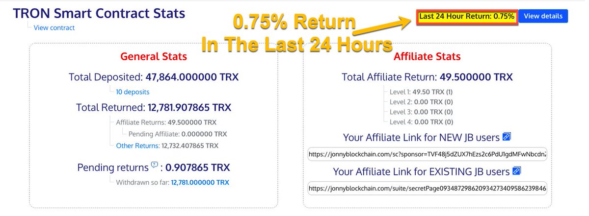 mikebriggs0's tweet photo. @JEREMYRUSH64 0.75% return in the last 24 hours 🙂 https://t.co/yRkrsyIcJY