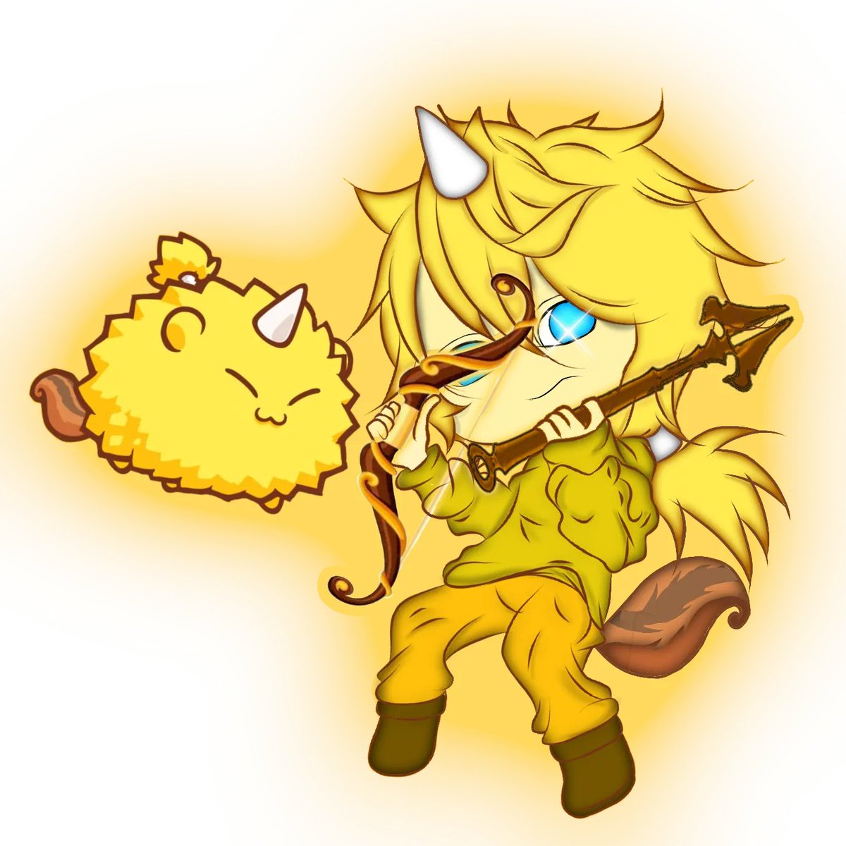 christian79587's tweet photo. Now, this is a legendary Chibi Axie and the next piece of art from Team ΞNIGMA Member Sheryl:
Axie Chibi Beast https://t.co/d3KTnpI0xr
In the coming days we present new mints of this collection.
You are welcome to visit and offer!
#Axiechibi
#AxieInfinity https://t.co/OqzwWQJa7P