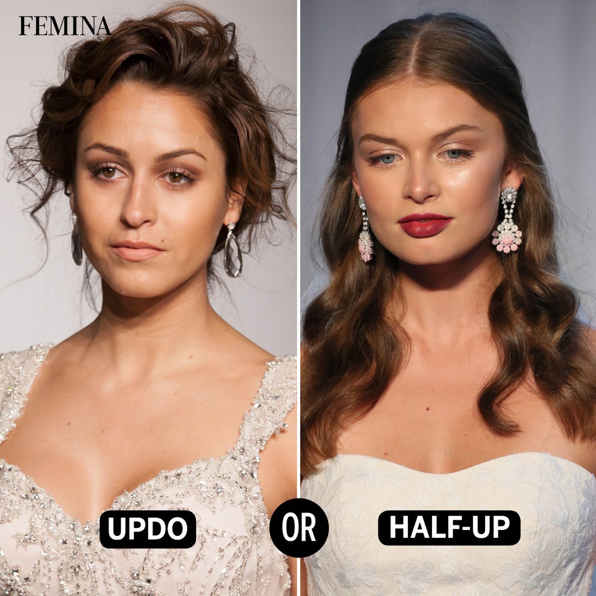 FeminaIndia's tweet photo. #FeminaBeautyInspo: How do you like to glam up your locks for special occasions? 
.
.
.
#bridalhairdos #updohairstyles #halfuphairstyles #voluminouswaves #runwayhairstyles #bridalhairstyles #indianbride #glossywaves #gatsbywaves #hairtrends2021   #feminaindia https://t.co/QOwCoCyZnX