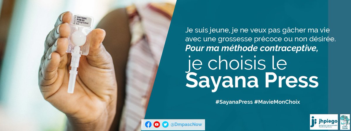 #LeSaviezVous ?
Le #SayanaPress vous aide à planifier votre activité ou votre étude tout en vous évitant 9 mois de retard ou de ralentissement non voulu. Bon n'est-pas ? 😏
Passez vite au #planningfamilial avec le #SayanaPress ! 
RDV dans le centre de santé le plus proche.