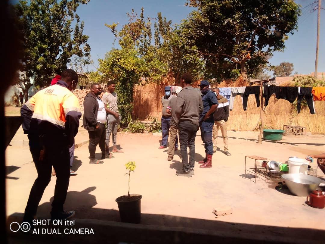 LiberationMvt's tweet photo. @PoliceZimbabwe have once again arrested our Sec Gen Tapiwa Gwena in Goromonzi. Charges not yet clear @ZLHRLawyers The SG has been receiving threatening calls during the past week. The police were led by the son of a police commissioner with ZANU PF ties. @ZimEye @zimlive https://t.co/TChdkqP480