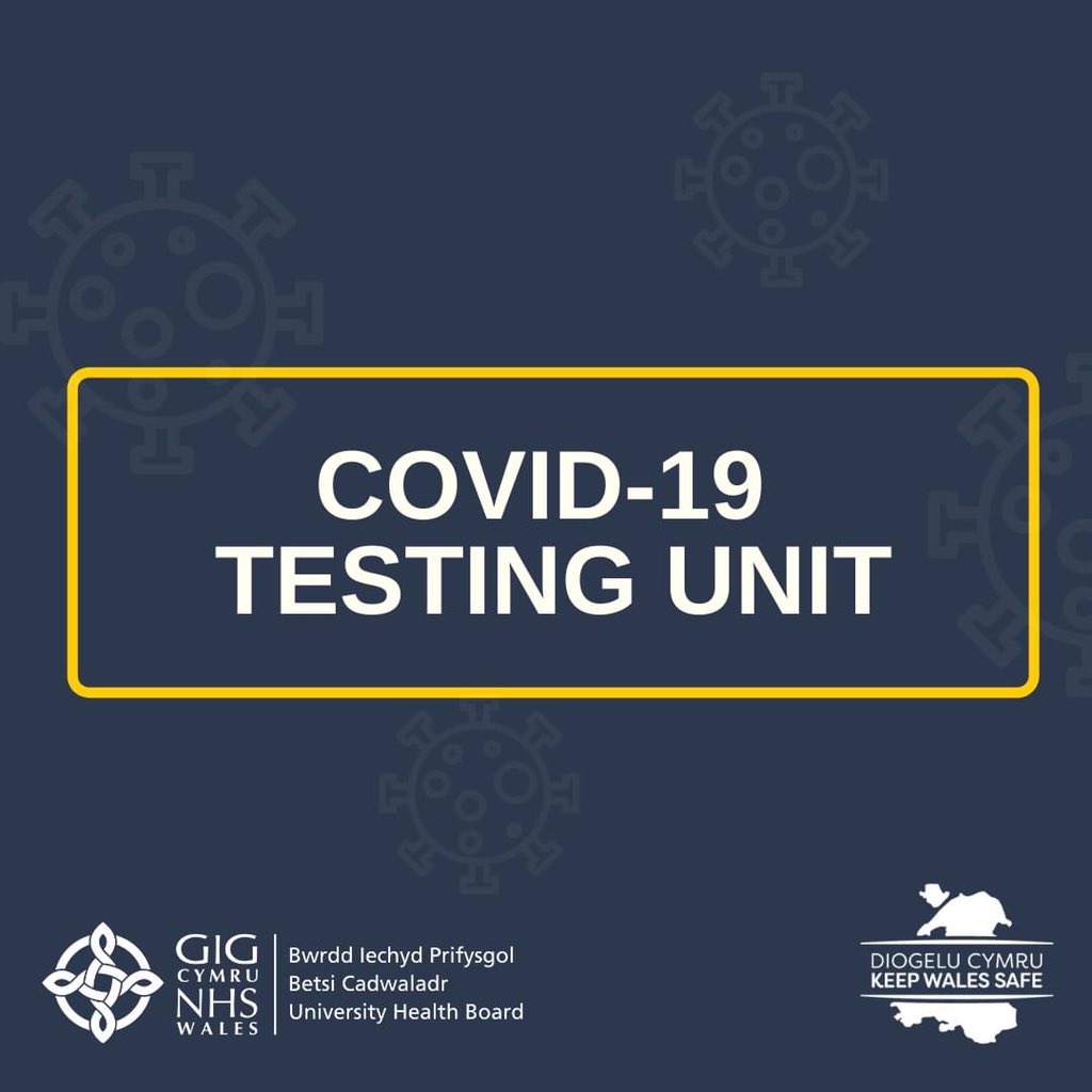 Isle of Anglesey County Council (@angleseycouncil) on Twitter photo The Covid-19 walk-in and drive-through testing centre in Holyhead from today (August 4).
Stanley Crescent Car Park, Victoria Road, 9.30am-4.30pm every day.
Appointment needed. Visit bcuhb.nhs.wales/covid-19/book-… or phone 119 to make an appointment. The Covid-19 walk-in and drive-through testing centre in Holyhead from today (August 4).
Stanley Crescent Car Park, Victoria Road, 9.30am-4.30pm every day.
Appointment needed. Visit bcuhb.nhs.wales/covid-19/book-… or phone 119 to make an appointment.