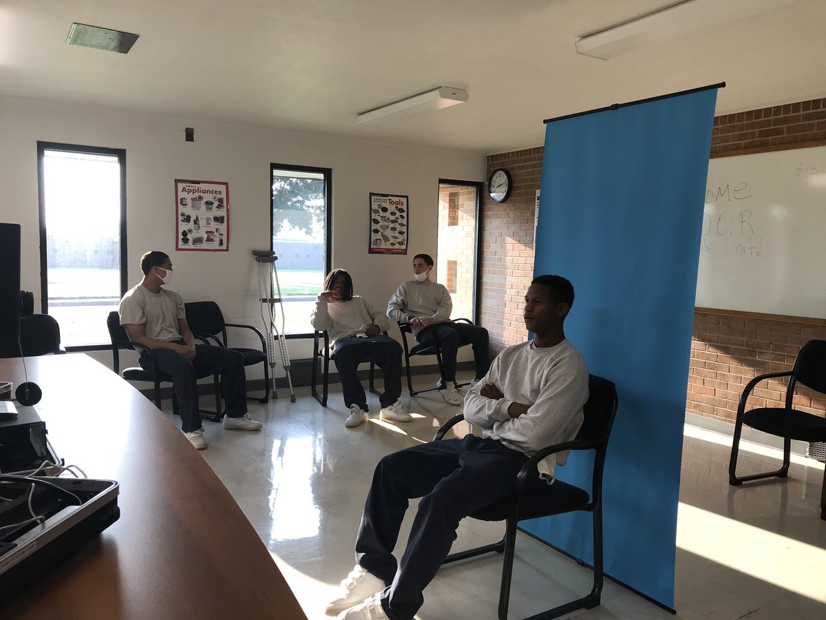 KsPrograms's tweet photo. These juvenile residents at Kansas Juvenile Correctional Complex benefit from addressing their drivers license/ID issues and needs pre-release, thanks to a great partnership between @KSCorrections and @KanRevenue. #ReentryMatters #PathwaysForSuccess #SecondChance https://t.co/5peaaTHZnC