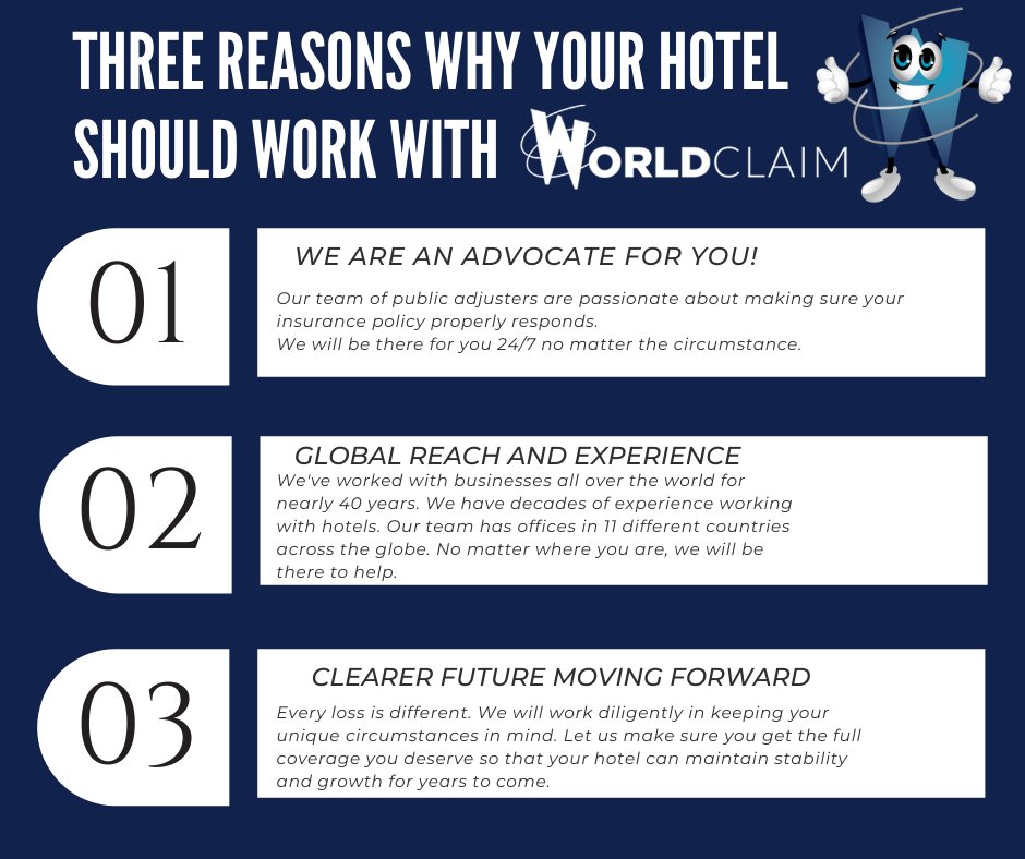 worldclaim's tweet photo. Just a couple reasons why you should come visit #Booth1008 at this year's #AAHOACON21 in #Dallas. Stop on by and #GetToKnowTheWorldClaimDifference. 
@AAHOA #AAHOA #Hotels #PublicAdjuster #WorldClaim https://t.co/rT7vDXm1Ps