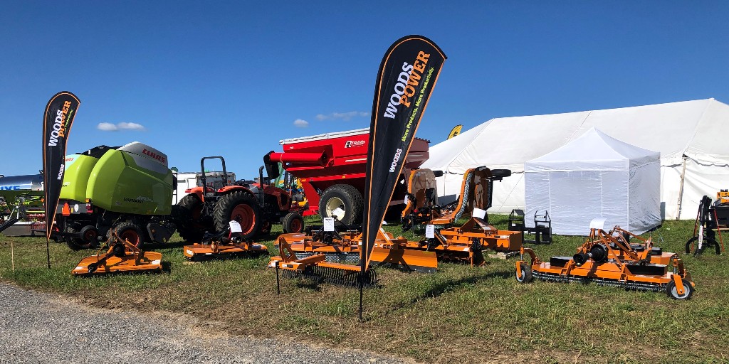 Day 2 of the Empire Farm Days. Visit Himrod Farm Supply &amp; Hardware, Booth 444, for your next attachment from Woods Equipment.
