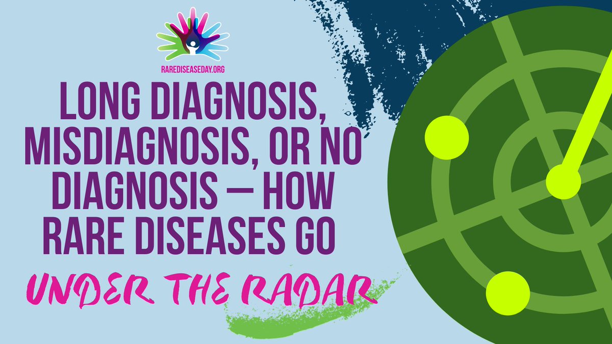 rarediseaseday's tweet photo. Some rare diseases are so rare that many doctors have never come across them in their careers, and people living with a rare disease end up facing in many cases.

A loooong diagnosis ⏳
Misdiagnosis 🌀
No diagnosis ❌

Learn more about this issue https://t.co/pw6bVr4eia https://t.co/menKTo7qGP